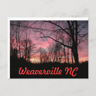 Weaverville NC Vykort