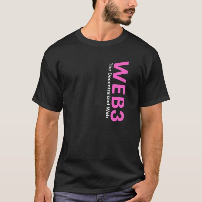 Web3 Crypto Blockchain Nft Internet3 0 Defi Metave T Shirt (Framsida)