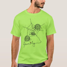 Web Designer Familj – Roliga Spindlar Herr T-Shirt