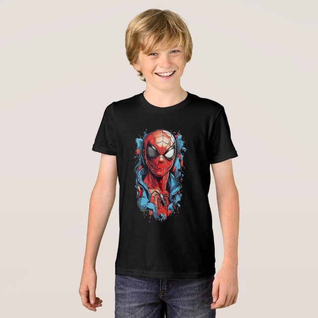 Web Hero Burst – Seriestil T Shirt (Framsida Full)