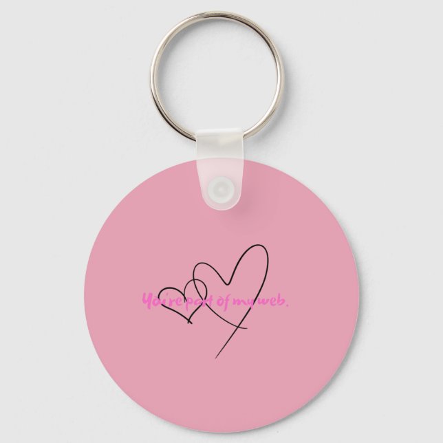 Web Within – Art of Hidden Strength Nyckelring (Framsida)