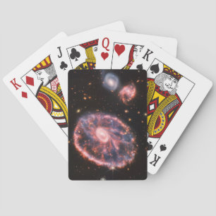 Webb Cartwheel-galaxen: NASA Rymdteleskop Casinokort