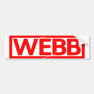 Webb Frimärke Bildekal