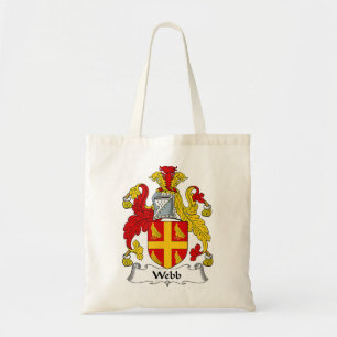 Webb Jackar Arm Family Crest Tygkasse