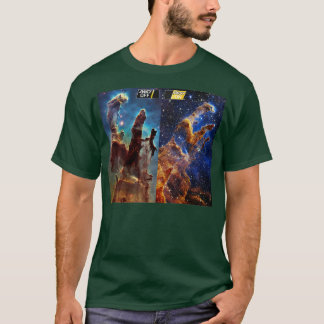 Webb Space elescope Pillars of Creation Bilder Com T Shirt