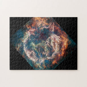 WEBB SPACE Supernova Cassiopeia Image A MIRI Pussel