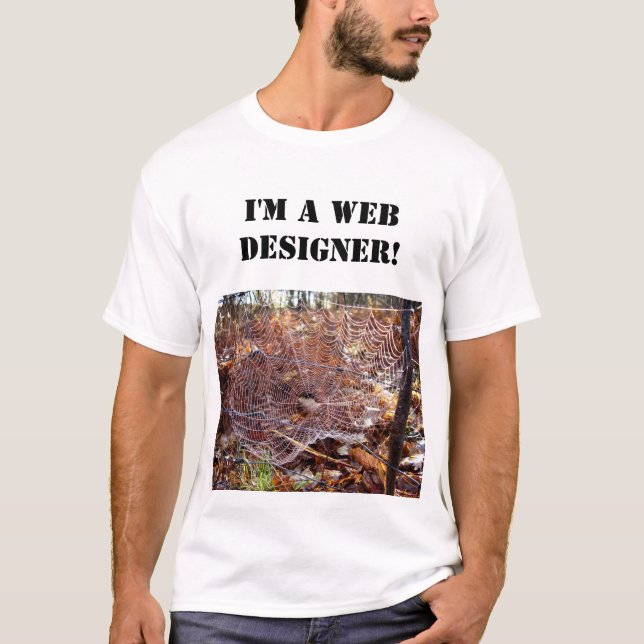 Webbdesign T Shirt (Framsida)