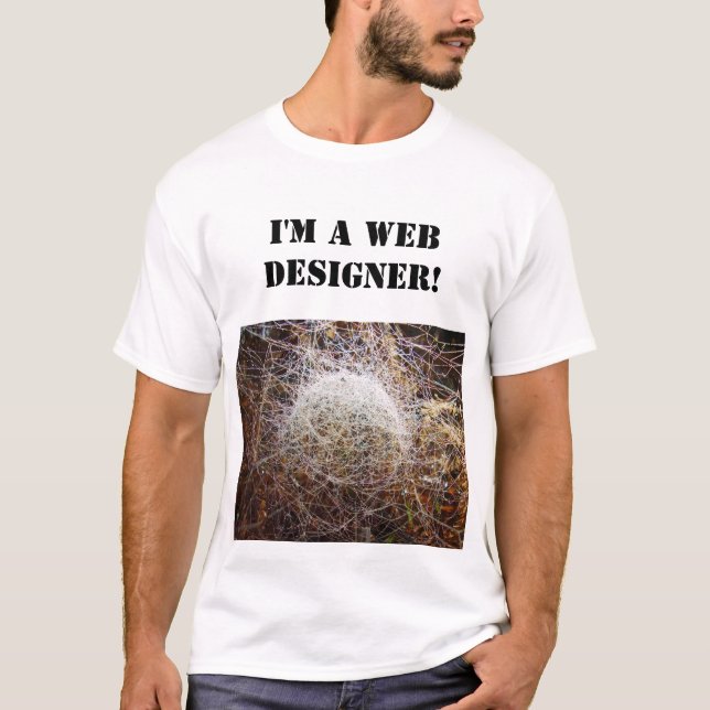 Webbdesign T Shirt (Framsida)