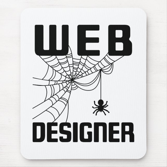 Webbdesigner Design Webbplats Utvecklare Spindel Musmatta (Framsidan)