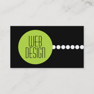 Webbdesignvisitkortar Visitkort
