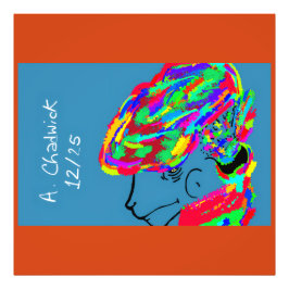 Webbed Scaled Fantasy Creature Fototryck