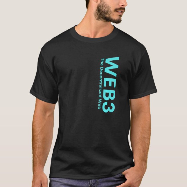 WEBBEN3 Kryptera till Internet3 0 blockchain NFT D T Shirt (Framsida)