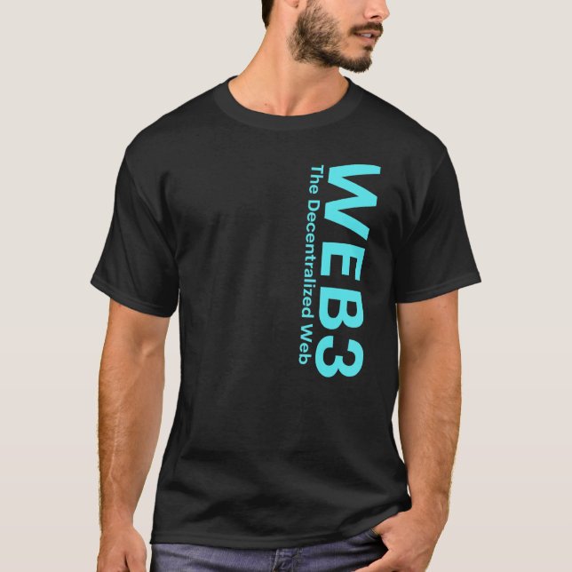 WEBBEN3 Kryptera till Internet3 0 blockchain NFT D T Shirt (Framsida)
