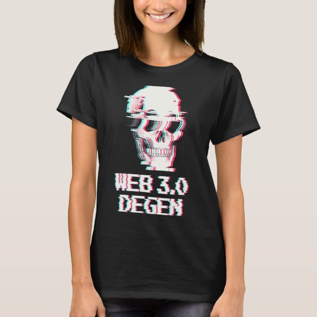 Webben 3 0 egen Webben 3 Roligt för investerarbloc T Shirt (Framsida)