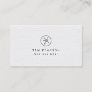 Webben Designer Network Points ikon Internet Visitkort