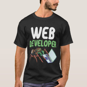 Webben Developer Arachnid Tarantula Spider T Shirt