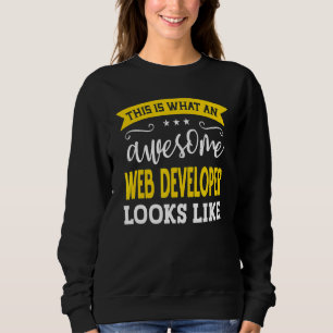 Webben Developer Job Title Employee Funny Worker-W T Shirt