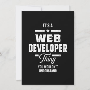 Webben Developer Job Title Gift Tack Kort