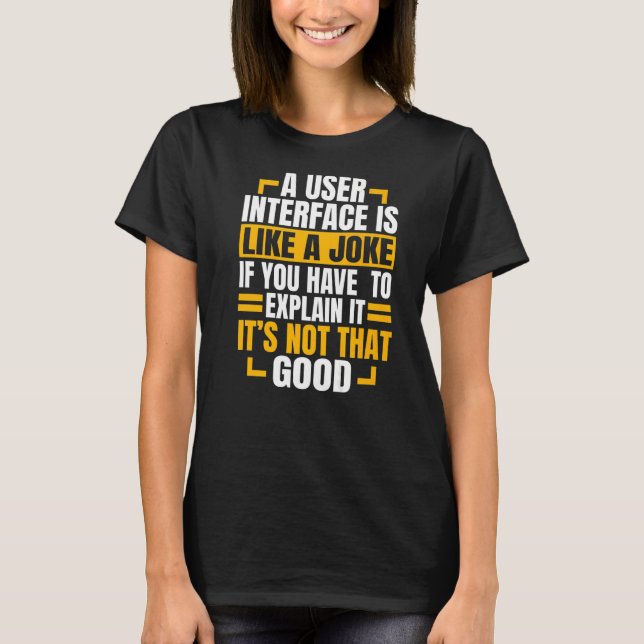Webben Developer Software Website Programmer Co. T Shirt (Framsida)