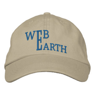 Webben Earth Broderad Keps