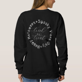 Webben Spooky Vibes Only Family Namn Happy hallowe T Shirt