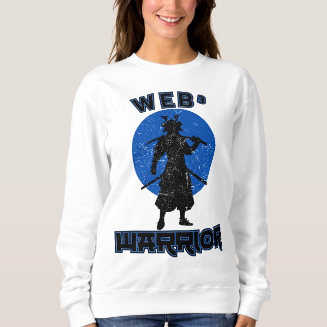 Webben Warrior™ Discipline in the Decentralized T Shirt (Framsida)