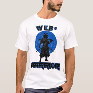 Webben² Warrior™-koden är min katana hedrar din gr T Shirt