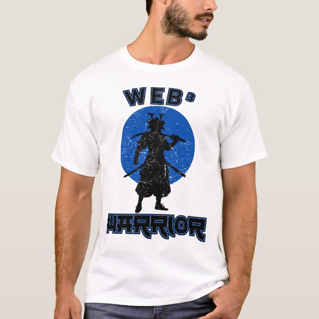 Webben² Warrior™-koden är min katana hedrar din gr T Shirt (Framsida)