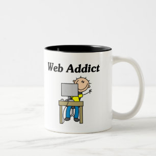 WebbenknarkareTshirts och gåvor Två-Tonad Mugg