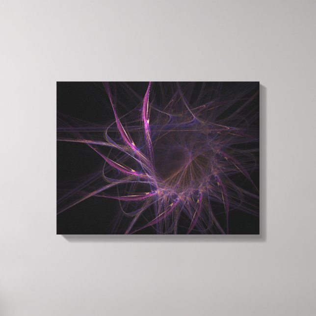 Webbens ände canvastryck (Framsida)