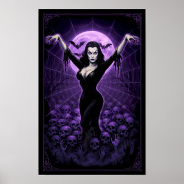 Webbens drottning - Gothic Vampire Poster