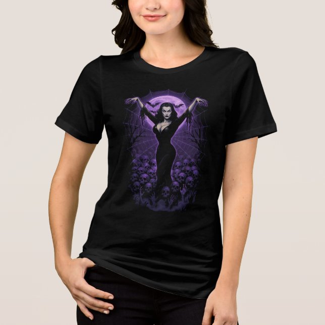 Webbens drottning - Gothic Vampire Shirt T (Framsida)