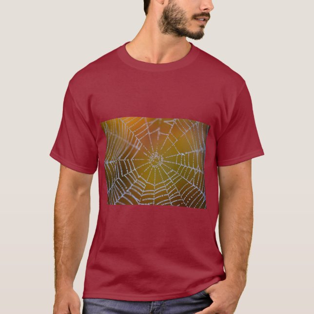 Webbens Under – Modern Digital Webbtryck T Shirt (Framsida)