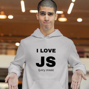 webbens utvecklare JavaScript-lustig programmering Hoodie