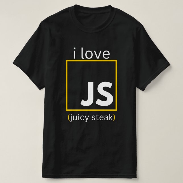 webbens utvecklare JavaScript-lustig programmering T Shirt (Design framsida)