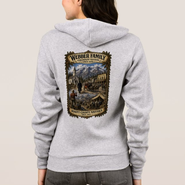 Webber Familjeåterförening T Shirt (Baksida)