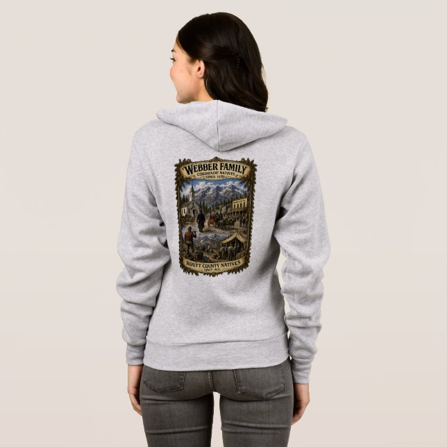 Webber Familjeåterförening T Shirt (Hel baksida)