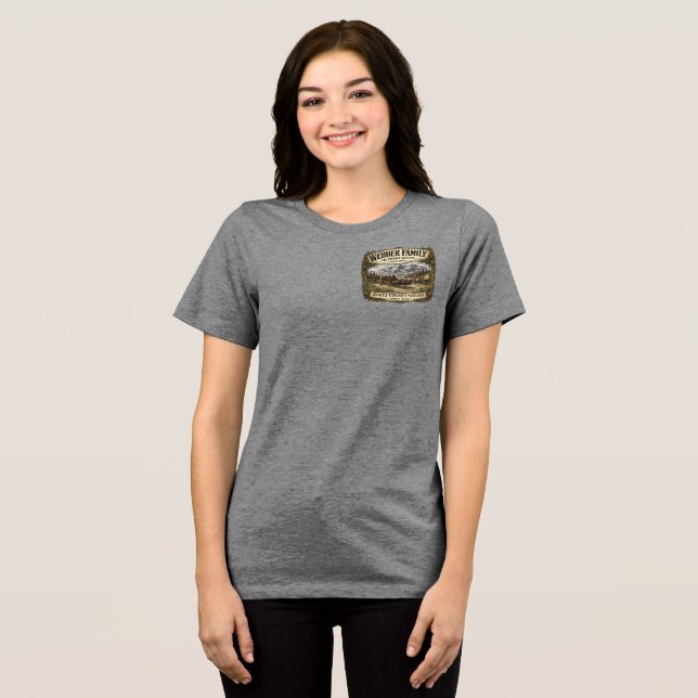 Webber Familjeåterträff T-Shirt (Framsida Full)