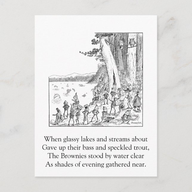 Webbläsare vid Sjö Vykort (Framsida)