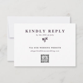 Webbplats för Webben av druvvin, elektroniskt QR-k OSA Kort