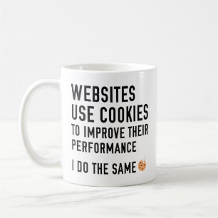 Webbplatser Använda Cookies Kaffemugg