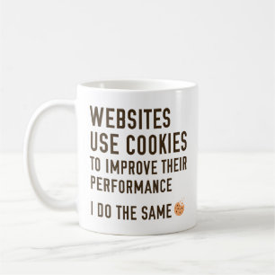 Webbplatser Använda Cookies Kaffemugg