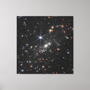 Webbs första djupvy av universum canvastryck
