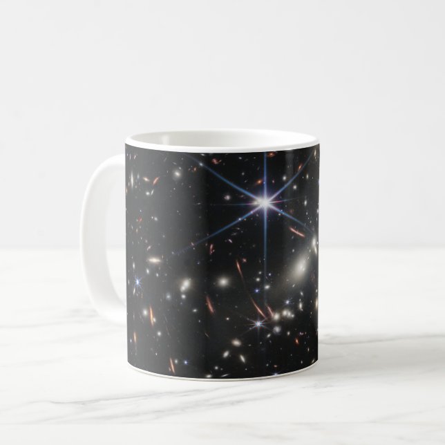 Webbs första djupvy av universum kaffemugg (Framsida vänster)