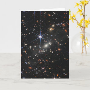 Webbs första djupvy av universum kort
