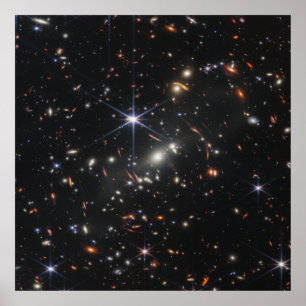 Webbs första djupvy av universum poster