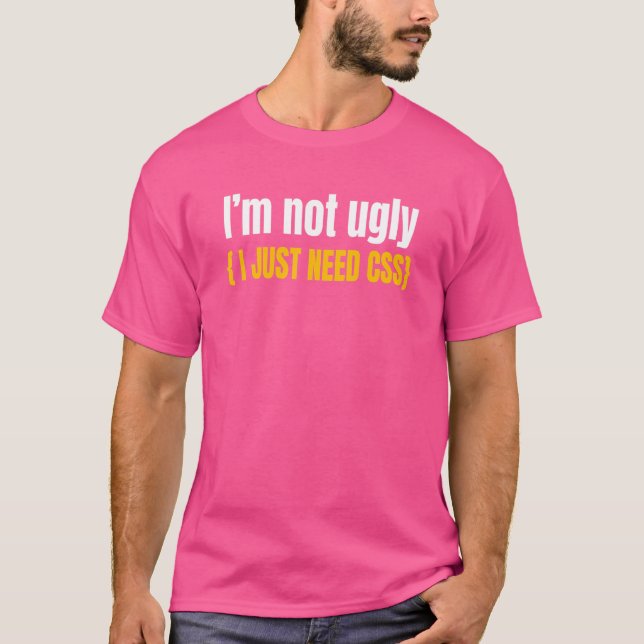 Webbutvecklare Css Webbprogrammerare Programmerare T Shirt (Framsida)