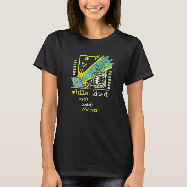 Webbutvecklare IT-kille Dator Webbplatsutveckling  T Shirt (Framsida)