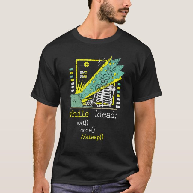 Webbutvecklare IT-kille Dator Webbplatsutveckling  T Shirt (Framsida)