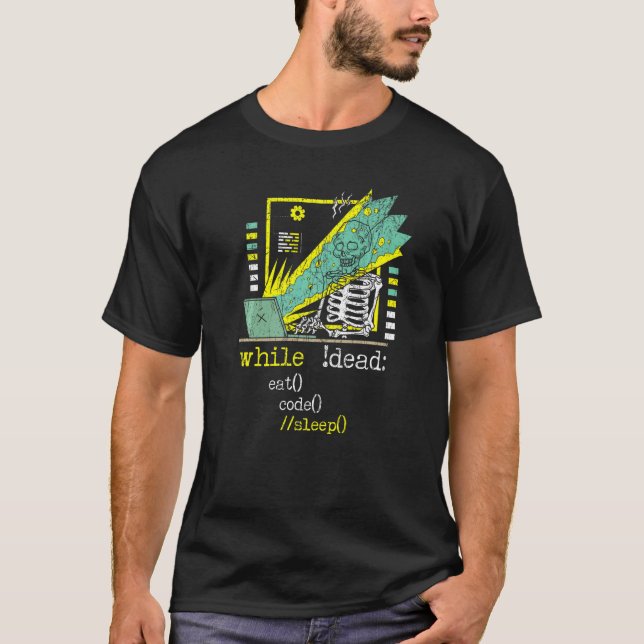 Webbutvecklare IT-kille Dator Webbplatsutveckling  T Shirt (Framsida)